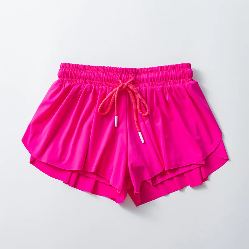 Women's Pants Gym Sports Shorts Lining Loose Skirt Yoga Wear Fitness Running Training Trousers Summer Female Workout Clothing - Image 6
