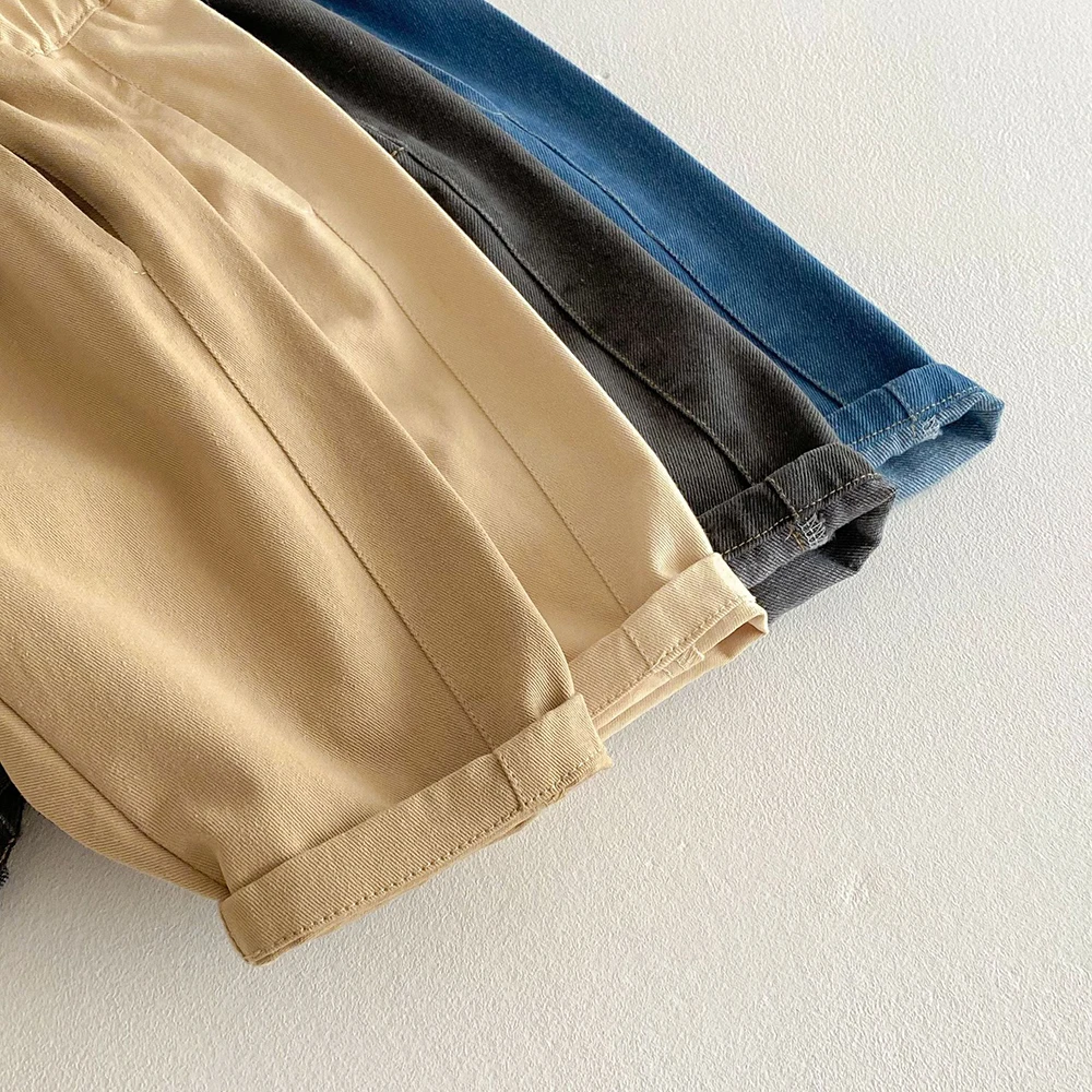 Spring 2025 Kids Jeans Daily Korean Style 1-5 Year Old Girls Denim Pants Boys Trousers Kids Pants - Image 6