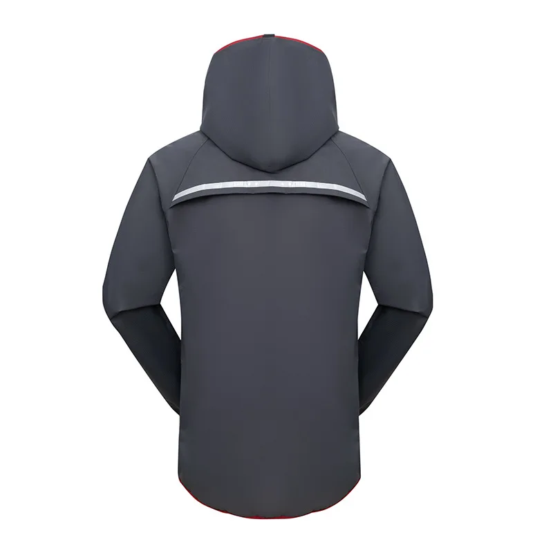 Outdoor Split Raincoats Grey Black Rain Jacket Pants Suit Waterproof Rain Coats Woman Men Motorcycle Raincoat Hiking Cycling - Image 3