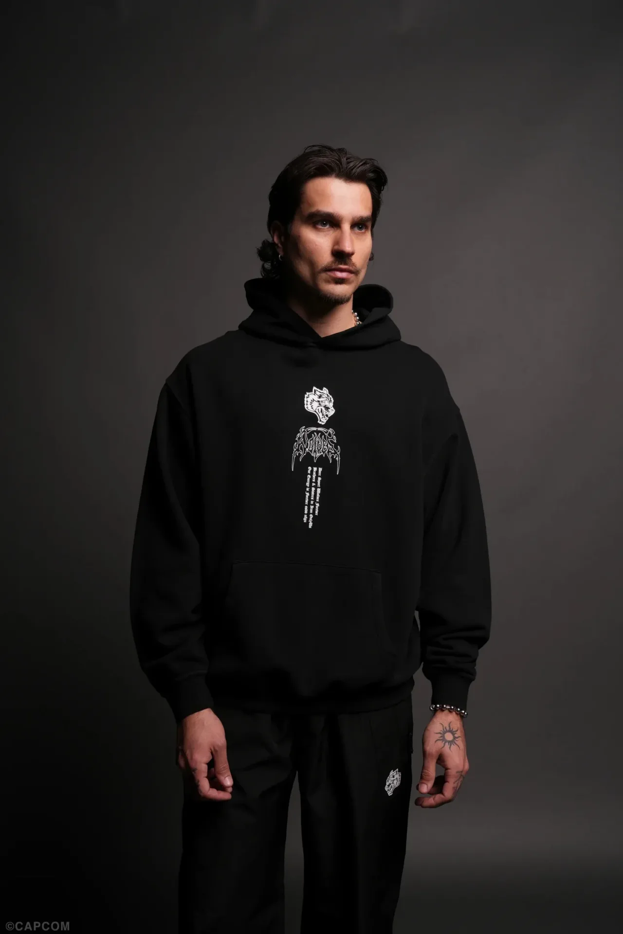 DARC US SIZE Male Hoodie Hip Hop Loose Oversize Hoody Men's Sportswear Fashion Men Sweatshirts Harajuku Streetwear Pullovers - Image 4