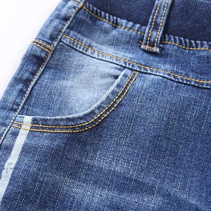 IENENS Kids Boys Jeans Fashion Clothes Classic Pants Denim Clothing Children Baby Boy Casual Bowboy Long Trousers 5-13Y - Image 5