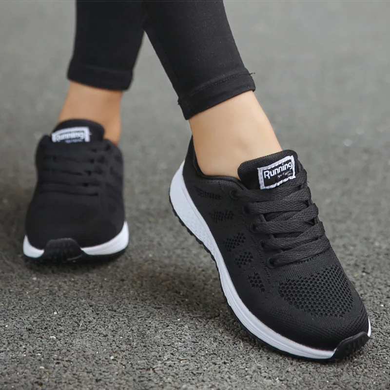 Women Sports Shoes 2023 Trends Sneakers Women Light Sport Sneaker Breathable Casual Shoes For Women White Tennis Female Footwear - Image 5