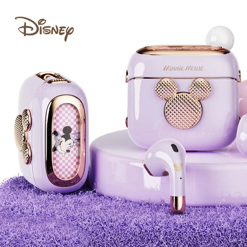 Disney Q7 Mickey Minnie Bluetooth Earphones HIFI Sound Wireless in-ear Sports Waterproof Headset Long Standby Noise Reduction - Image 5