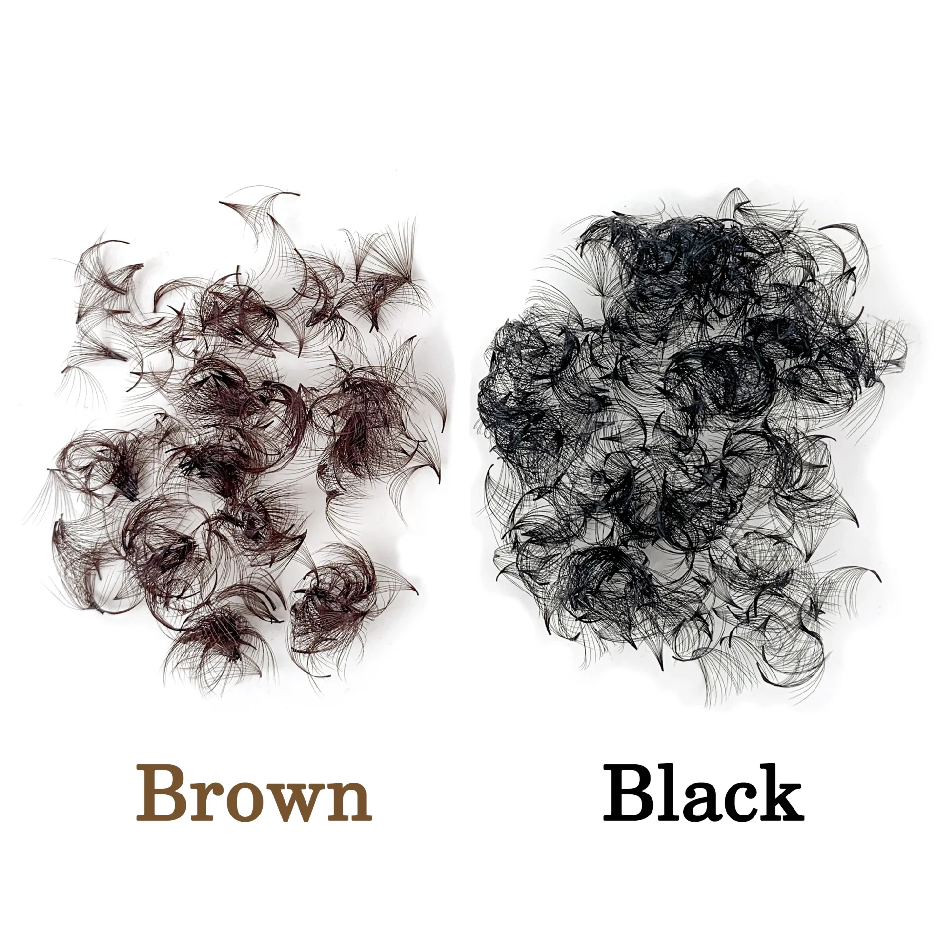 ARTSTAR Brown Premade Fan Lash Extensions 5D to 20D Thin Pointy Base 500 Fans Loose Promade Volume Lashes Makeup Cilio - Image 5