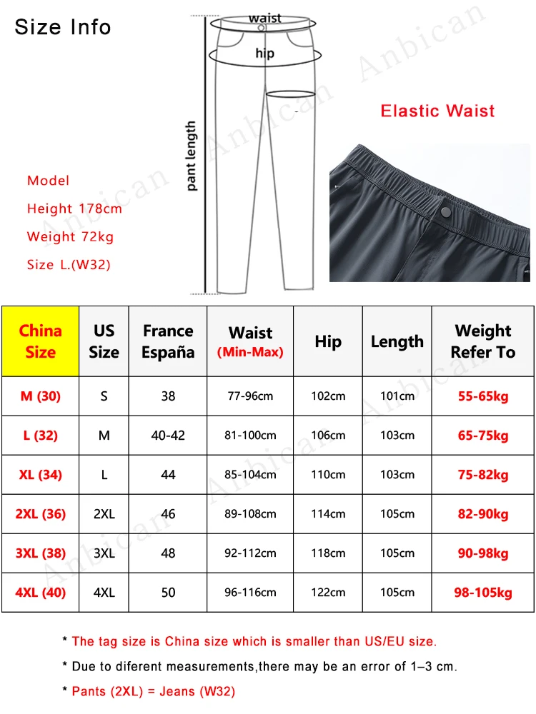 Summer Men's Casual Pants Korean Fashion Outdoor Ice Silk Light Cool Quick Dry Golf Pants Male Elastic Waist Straight Trousers - Image 6