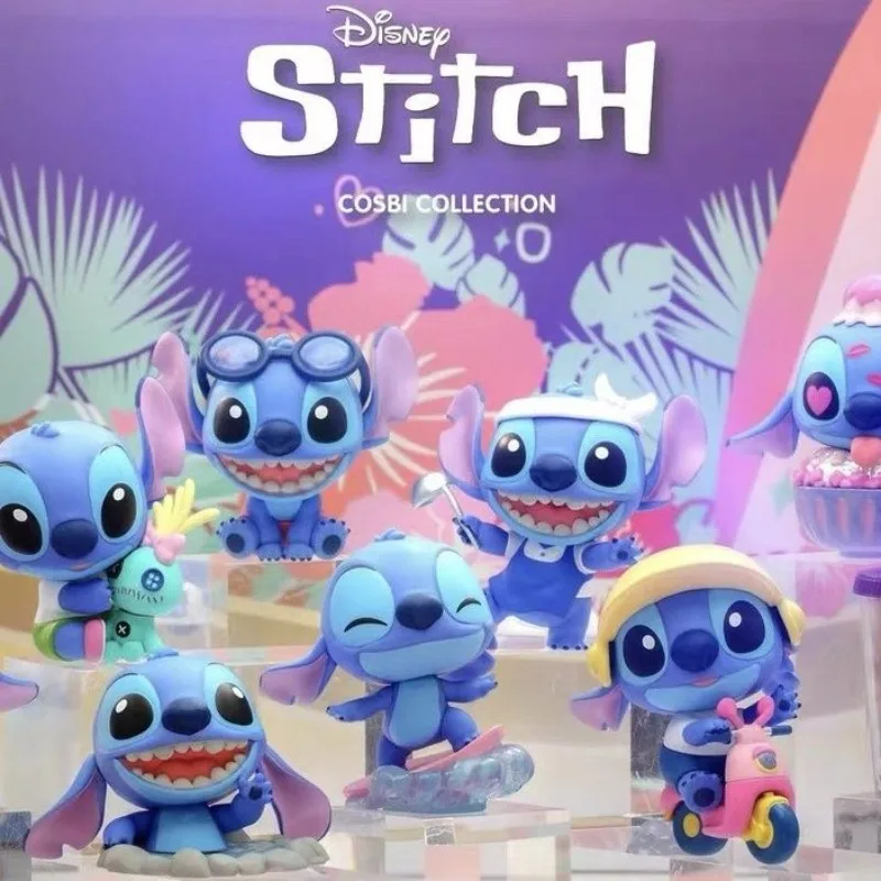 Disney Stitch Surprise Blind Box Complete Set of Hidden Ice Cream Cartoon Dolls Desktop Ornaments Cute Kawaii Mysterious Box - Image 2