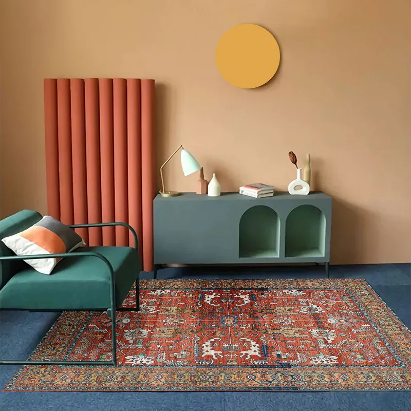 Bohemia Living Room Sofa Carpet Ethnic Style Bedroom Rug Morocco Large Area Rugs Non-slip Porch Mat Can Be Customized Size - Image 5