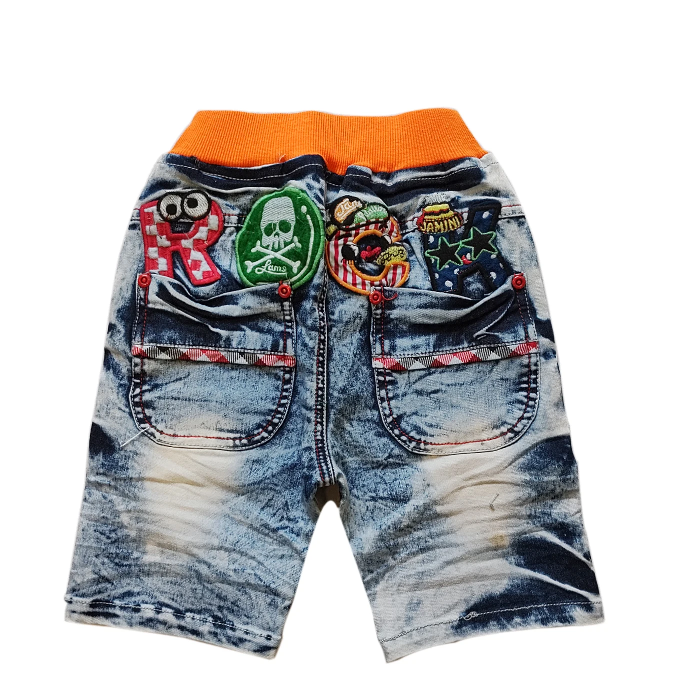 5052 boys shorts soft denim jeans summer 50%-70% length kids - Image 2