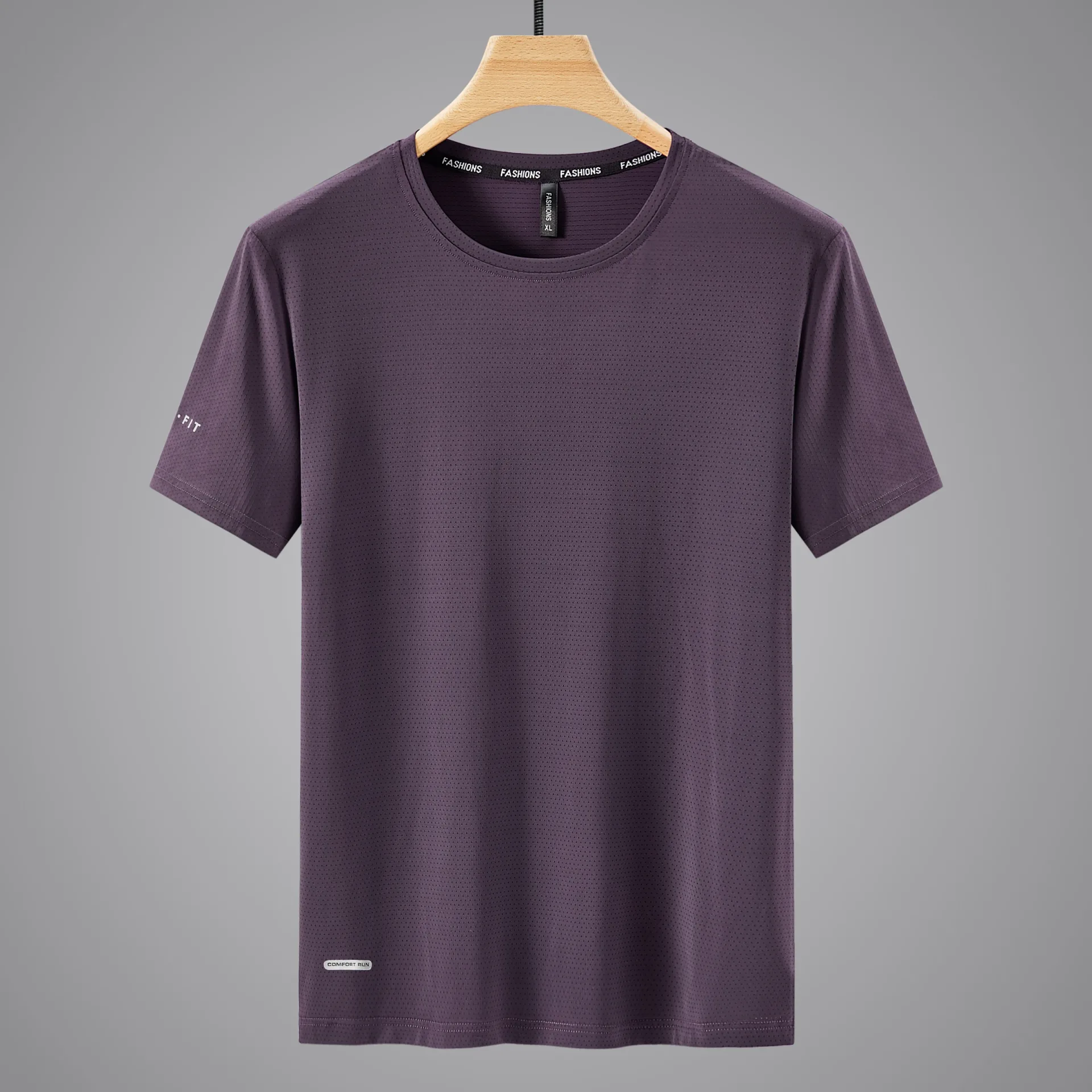 Quick Dry Sport T Shirt Men'S 2024 Short Sleeves Summer Casual White Plus OverSize 6XL 7XL 8XL 9XL Top Tees GYM Tshirt Clothes - Image 4