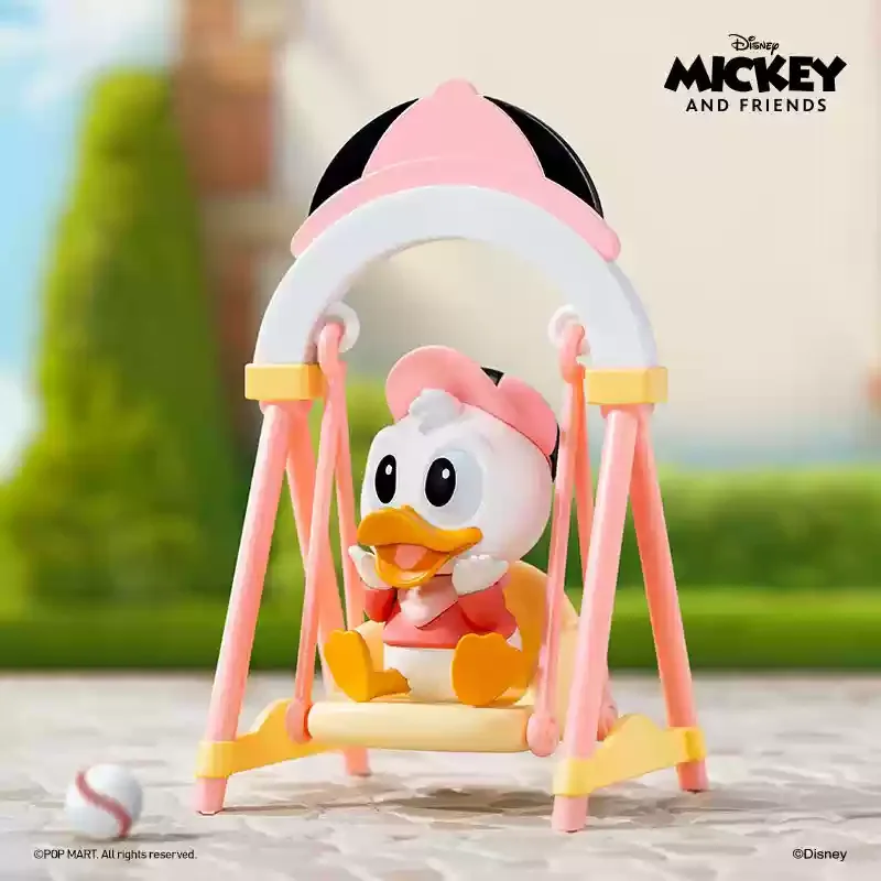 Pop Mart Disney Swing Series Blind Box Figure Mickey Donald Duck Mini Statue Collectible Toy Desk Decor Gift For Girls Women - Image 6