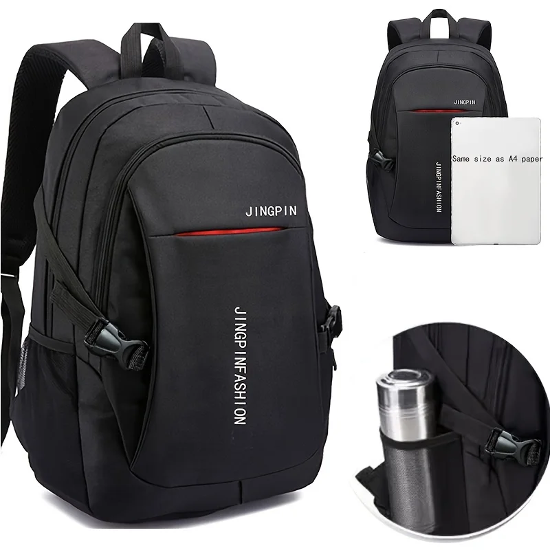 Men's Backpacks Oxford Waterproof Rucksack Business Computer Bag Casual Travel Backpack Senior High School Student Schoolbag - Image 2