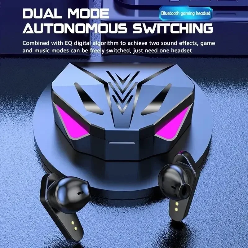 TWS Wireless Bluetooth 5.3 Headset LED Display Gamer Earbuds with Mic Wireless Headphones Noise Cancelling Bluetooth Earphones - Image 2