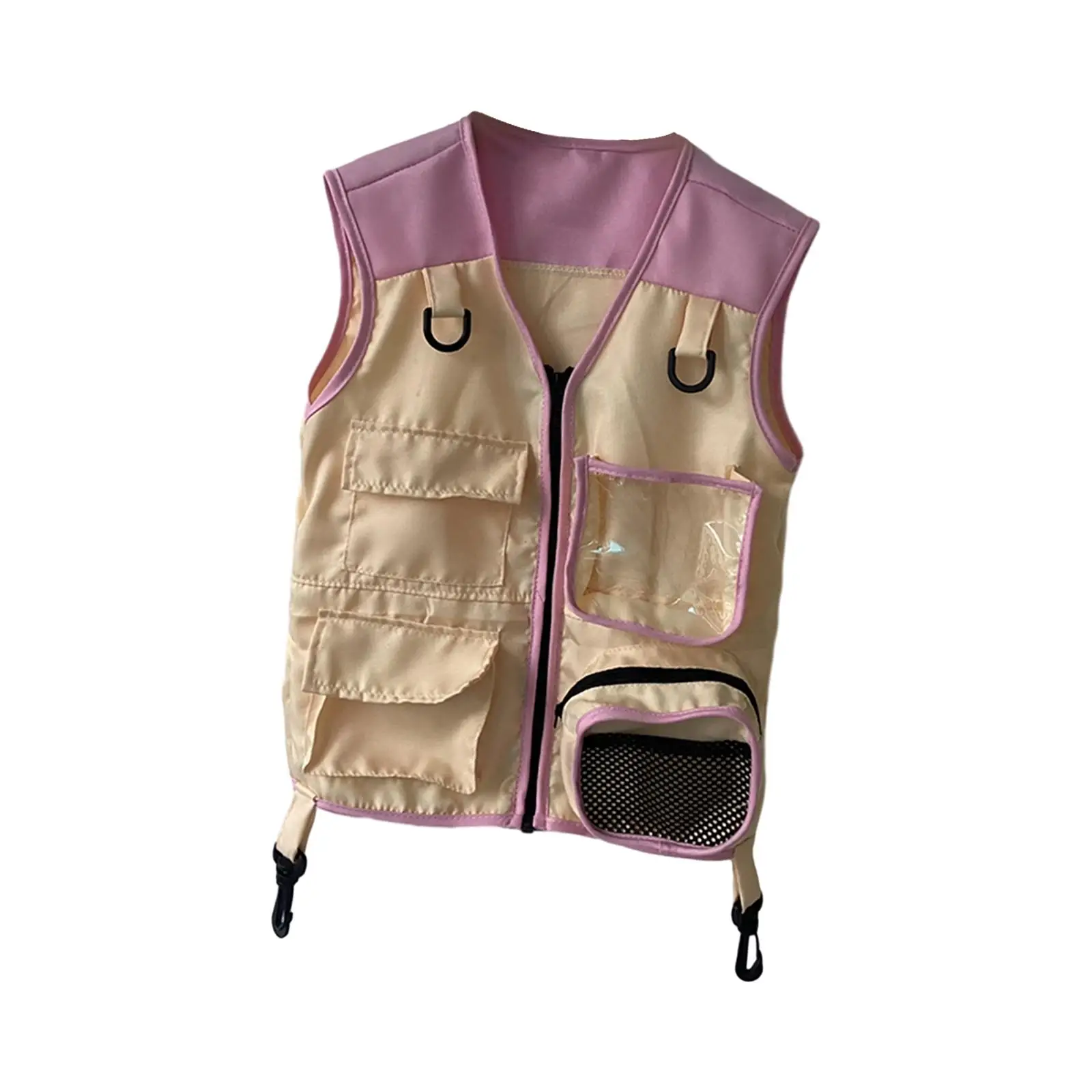 Kids Explorer Vest Festival Gifts Kids Camping Costume Outdoor Adventure Vest Soft Dress up Portable for Hiking Teens Girls Boys - Image 2